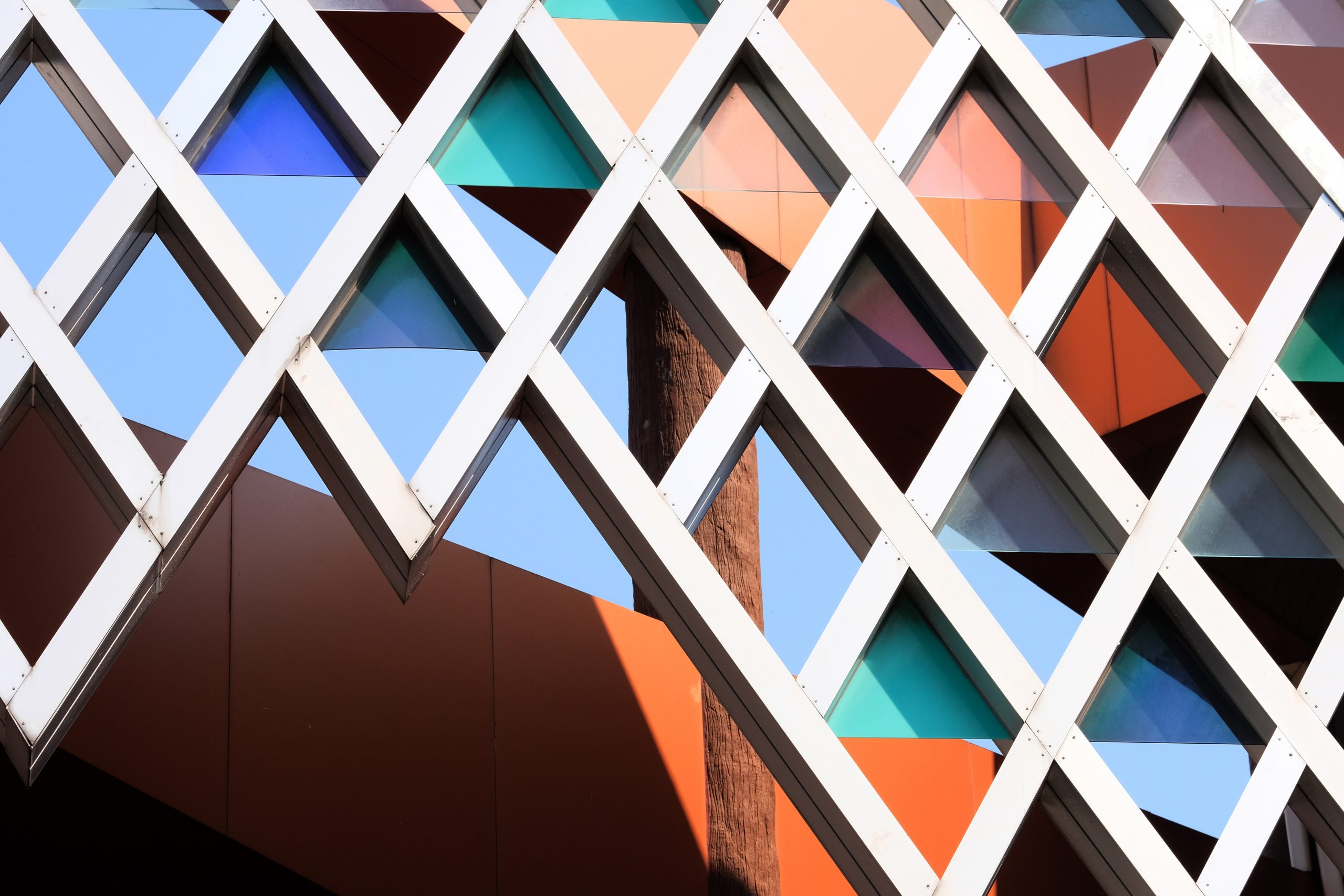 modern geometric building design