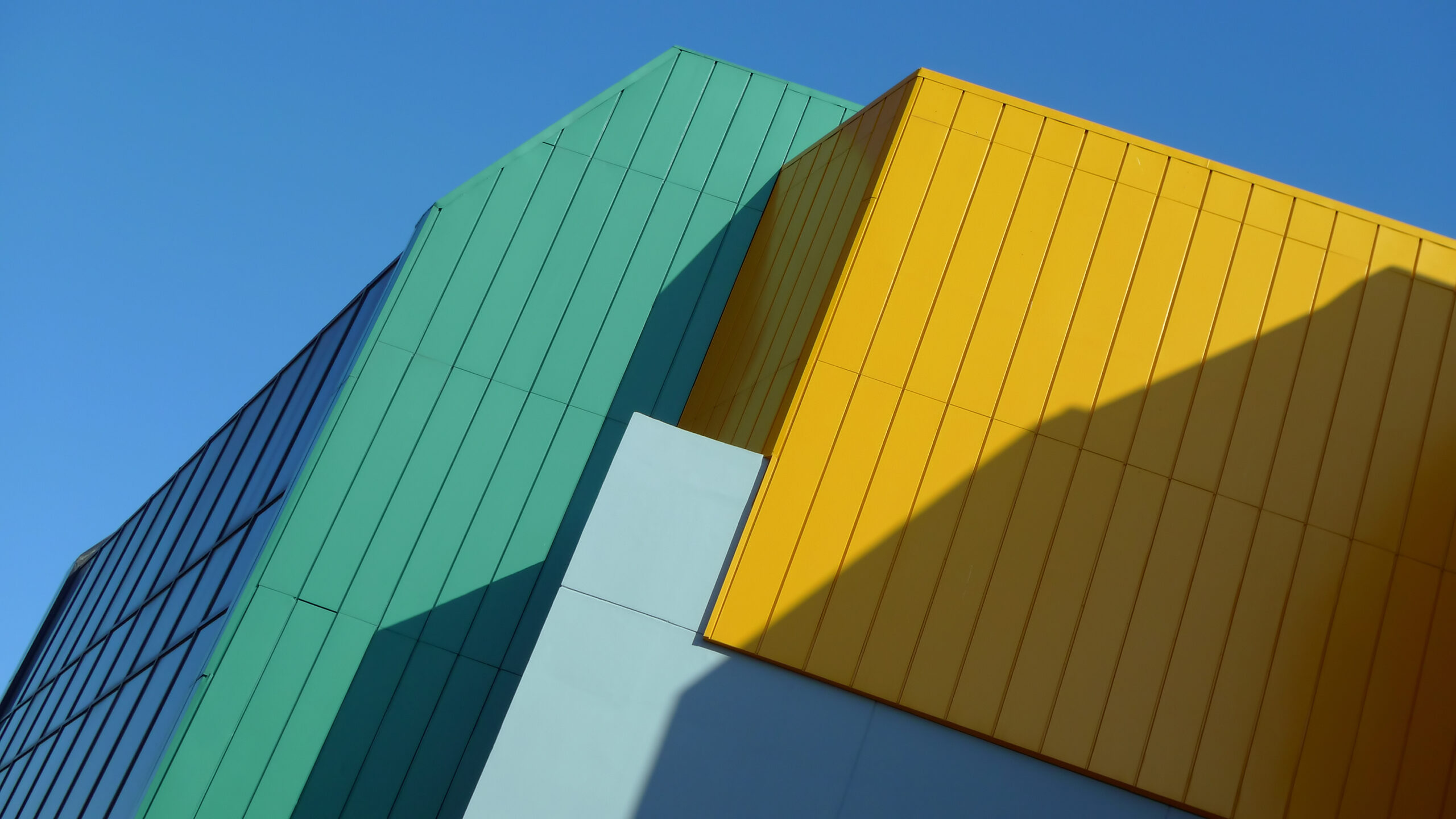 Modern commercial building exterior