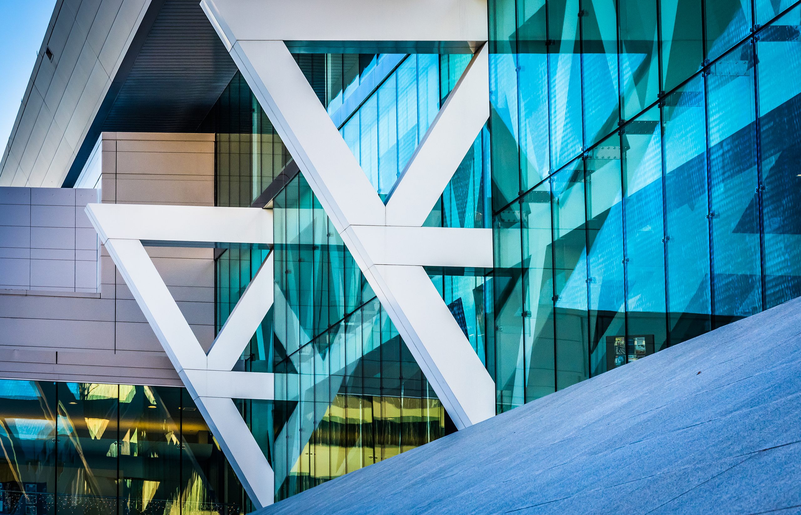 Modern corporate building